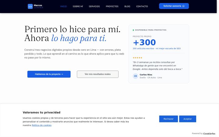 Screenshot von aquitoe.com