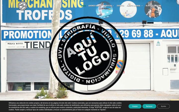 Screenshot ta' aquitulogo.es