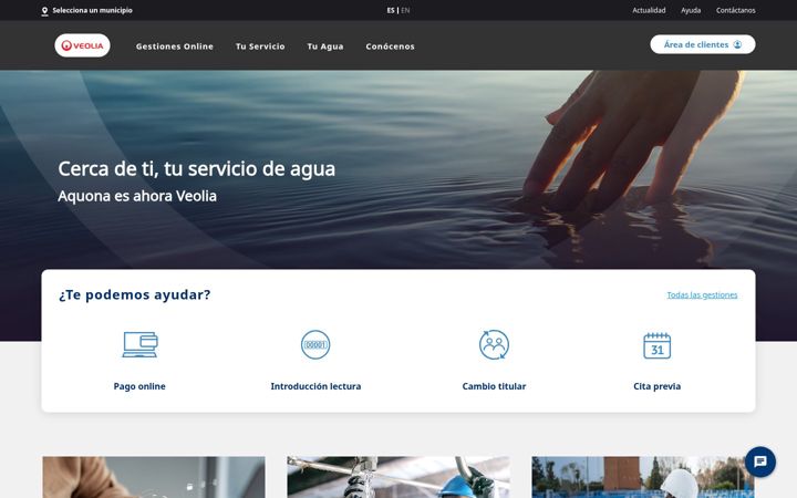 Screenshot von aquona-sa.es