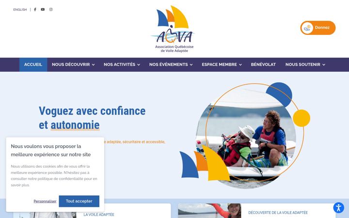 Screenshot of aqva.org