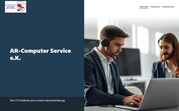 Screenshot of ar-computerservice.de