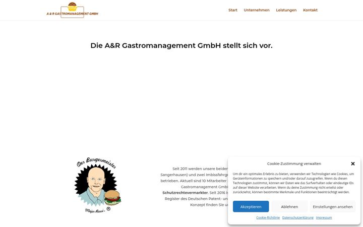 Screenshot of ar-gastro.de