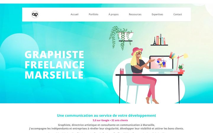 Screenshot of ar-graphiste.fr