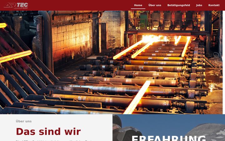 Screenshot ta' ar-tec.at