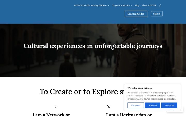 Screenshot di ar-tour.com