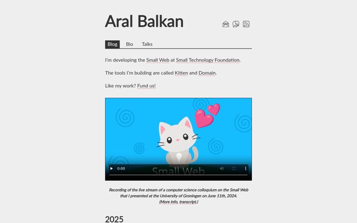 Screenshot of ar.al