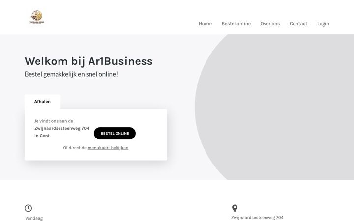 Screenshot of ar1business.be