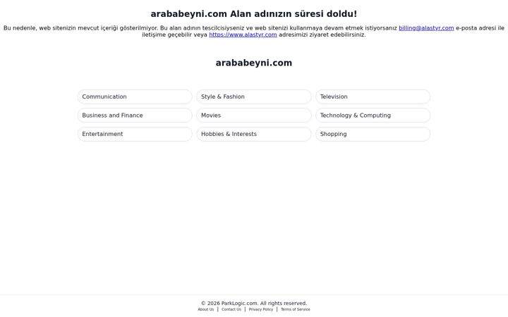 Screenshot of arababeyni.com