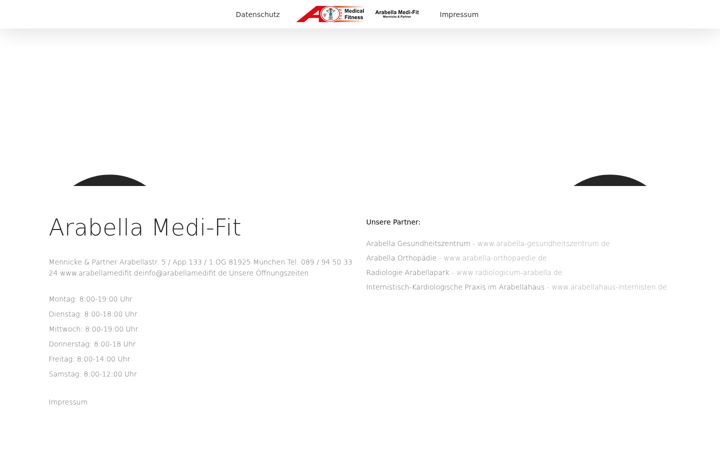 Screenshot of arabellamedifit.de