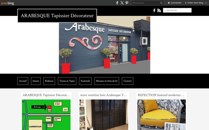Screenshot of arabesque-decoration.fr