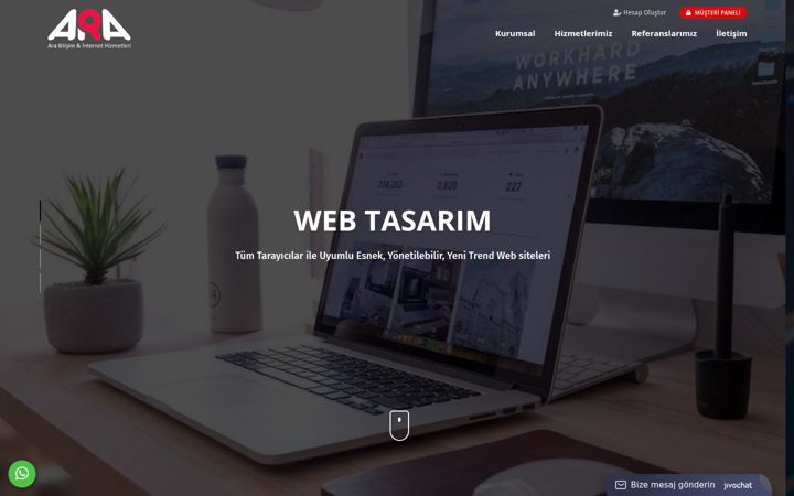 Screenshot of arabilisim.com