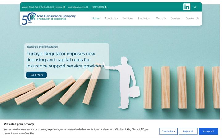 Screenshot of arabre.com