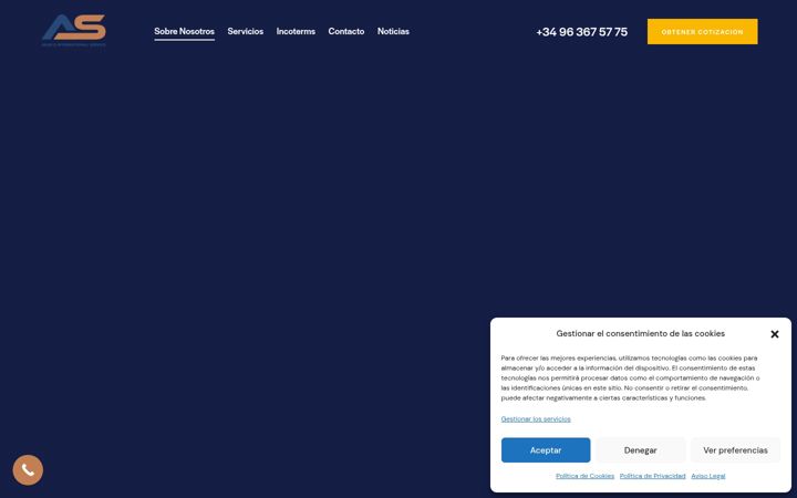 Kuvakaappaus sivustosta arabserviceint.com