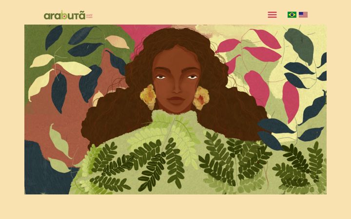 Screenshot of arabutaworldmusic.com