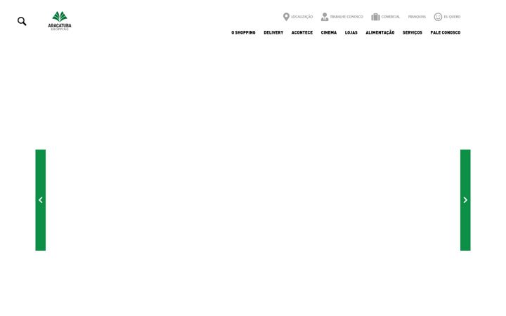 Screenshot of aracatubashopping.com.br
