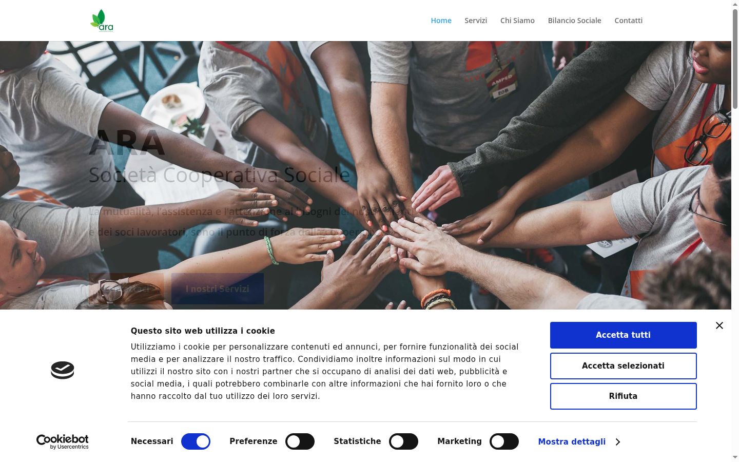 Sutikimo reklamjuostės, rodytos prieš bet kokią sąveiką, ekrano kopija