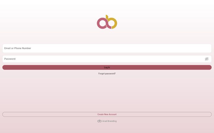 Screenshot ta' aradbranding.com