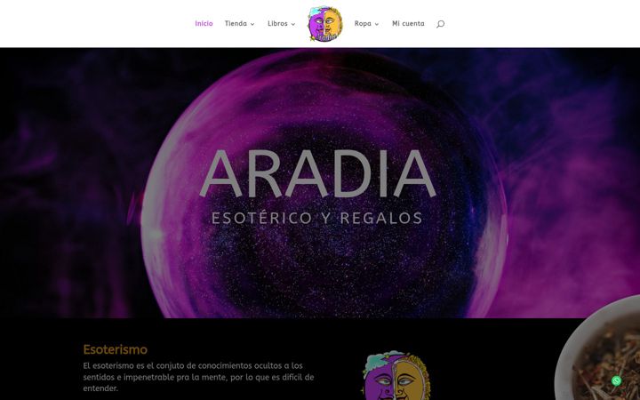 Screenshot ta' aradiacangas.es