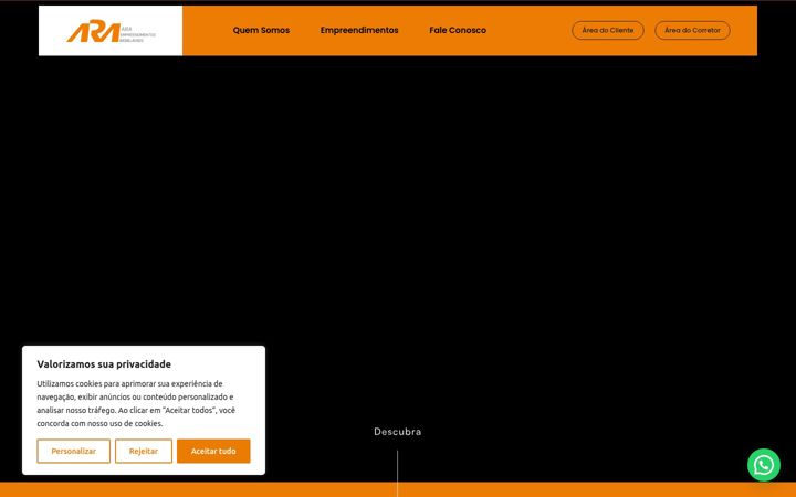 Screenshot ta' araei.com.br
