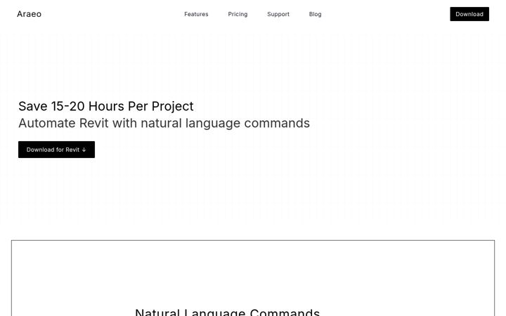 Screenshot of araeo.com