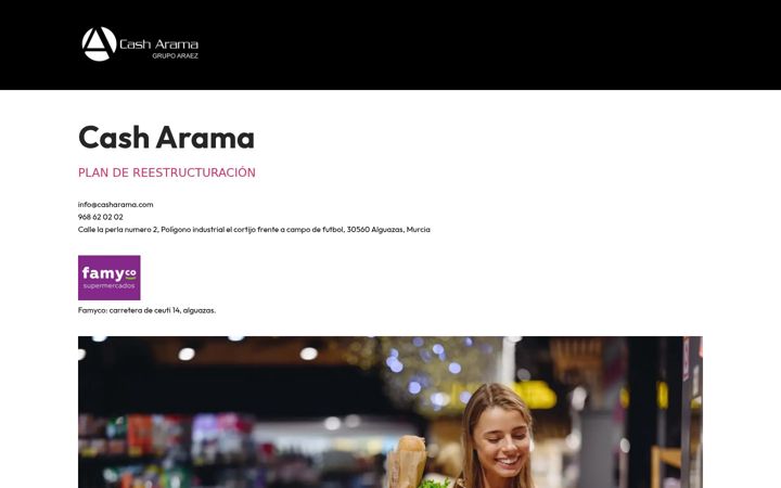 Screenshot of araezalguazas.com