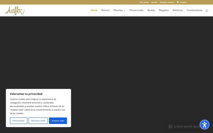 Screenshot of araflores.es