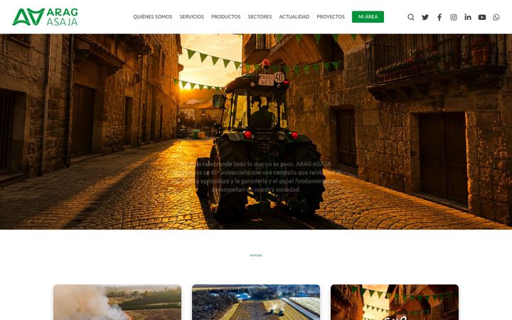 Screenshot ta' aragasaja.com