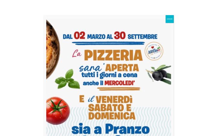 Screenshot of aragnorestaurant.it