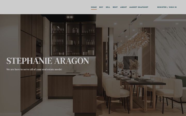 Screenshot of aragonregroup.com