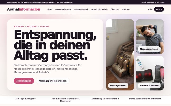Screenshot of arahalinformacion.com