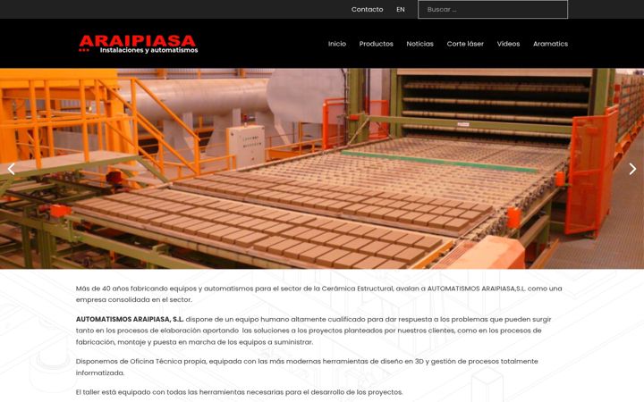 Screenshot of araipiasa.com