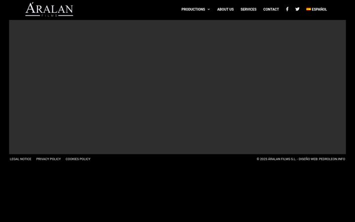 Screenshot of aralanfilms.com
