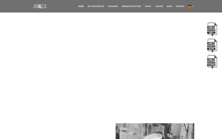 Screenshot of aralca.de