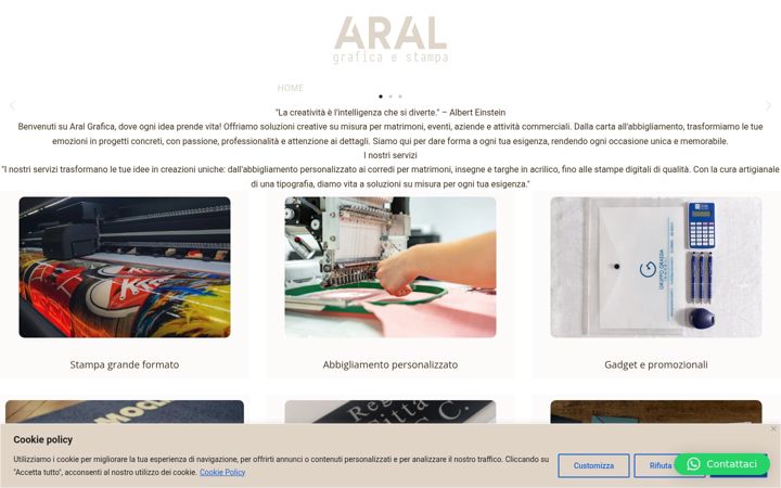 Screenshot ta' aralgrafica.it