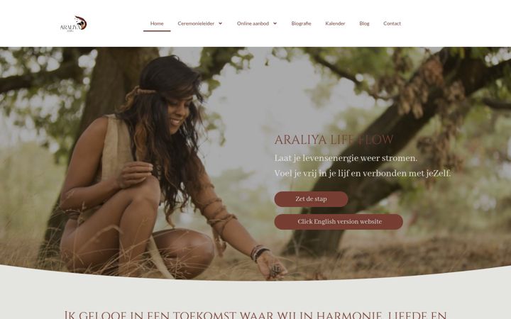 Screenshot of araliyabosma.nl