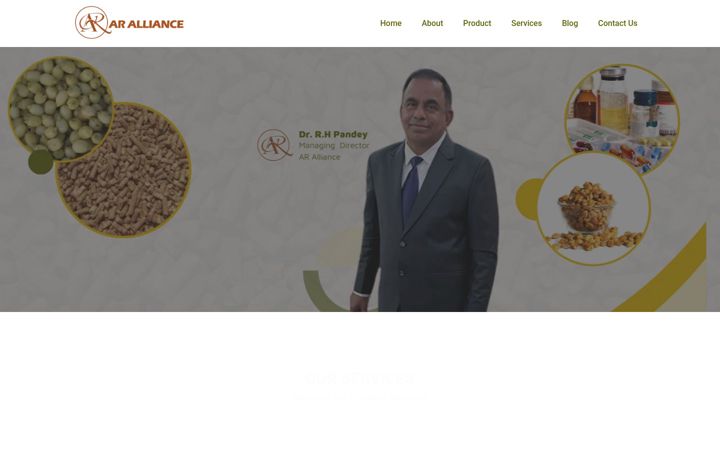Screenshot ta' aralliance.in