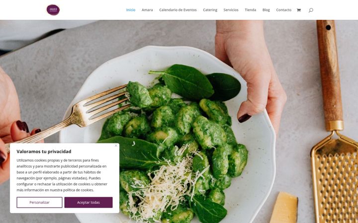 Screenshot ta' aramargastro.es