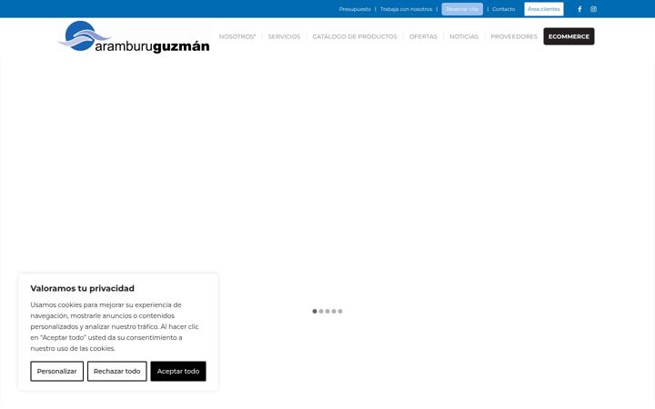 Skjermbilde av aramburuguzman.com