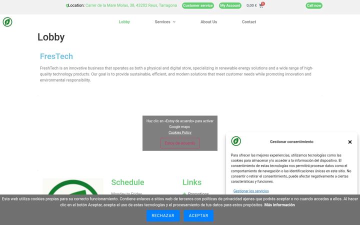 Screenshot of aramsmix.com