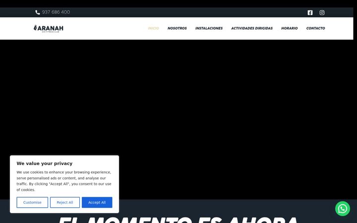Ekrano kopija aranah.com
