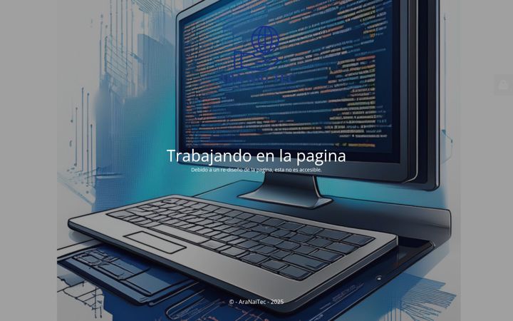 Screenshot of aranaitec.com