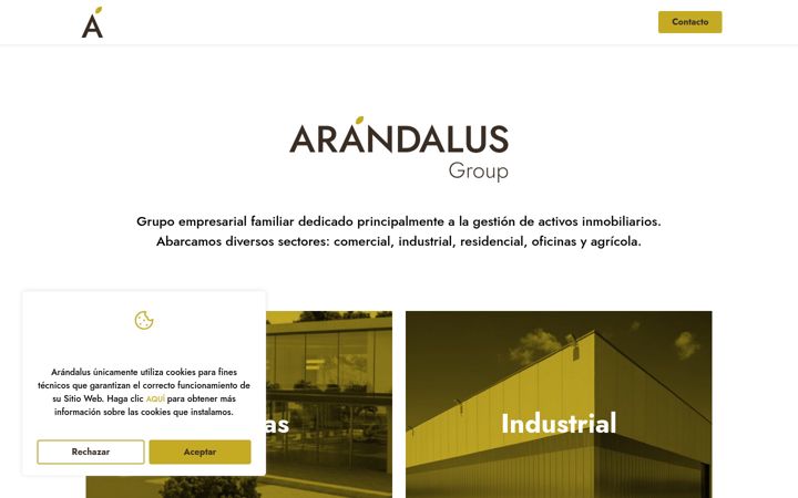 Ekrano kopija arandalus.com
