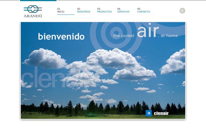 Screenshot of arandu.es