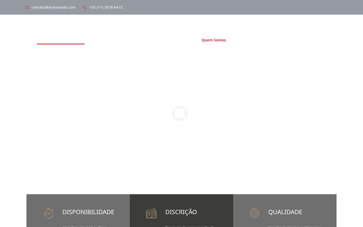 Screenshot of araneoadv.com