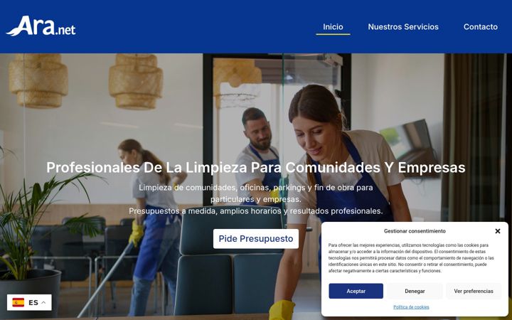 Screenshot of aranetbadalona.com