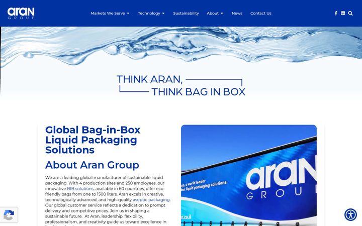 Screenshot of araniba.com