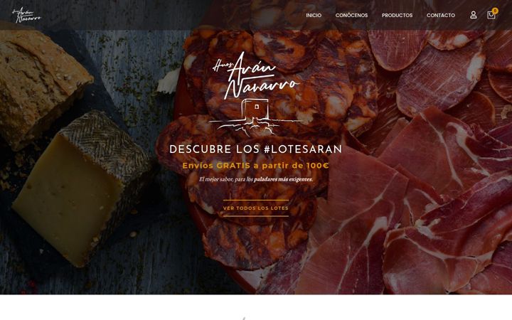 Screenshot of arannavarro.es