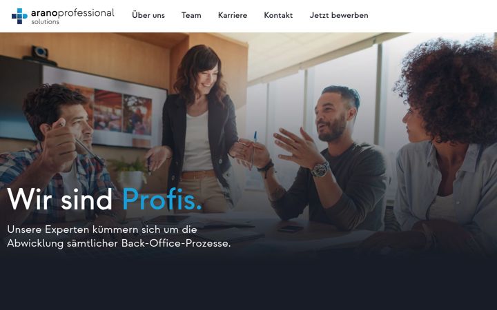 Screenshot of arano-ps.com