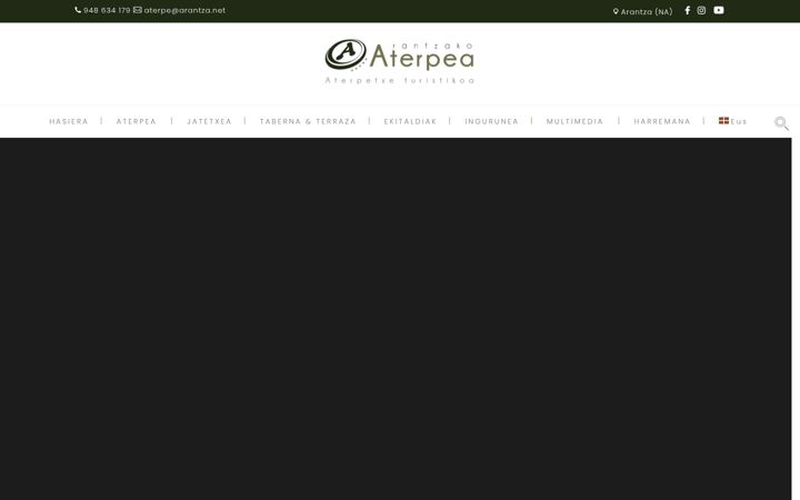 Skjámynd af arantza.net