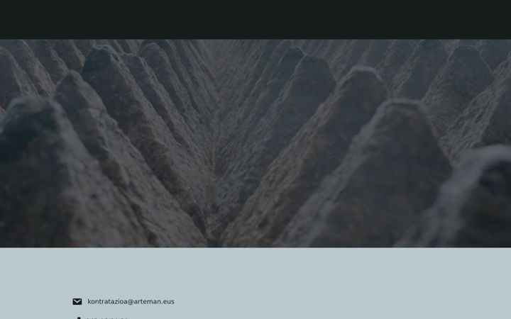 Screenshot of arantzazudokumentala.eus